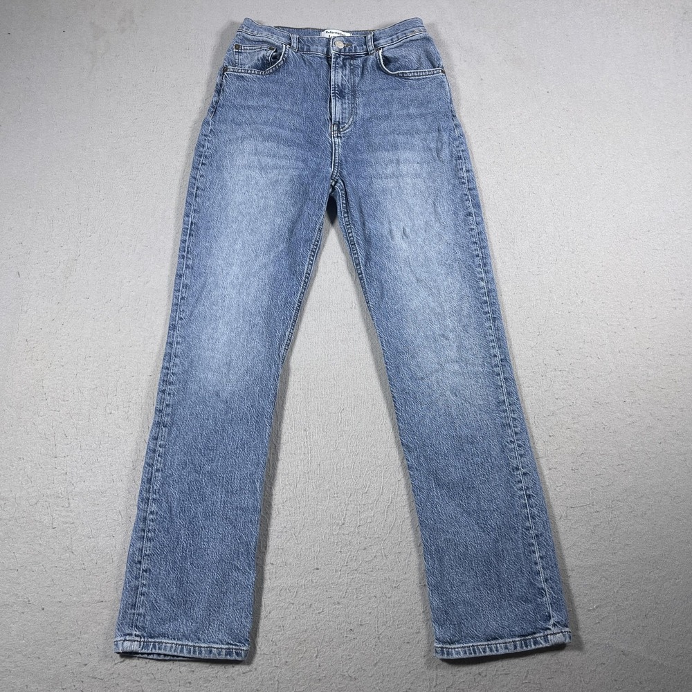Reformation Light Blue Bootcut Jeans
